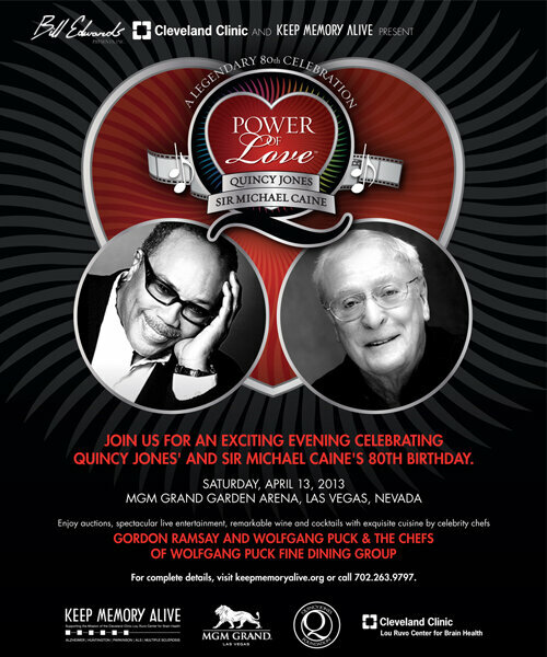 Сила любви: Куинси Джонс и сэр Майкл Кейн празднование 80-го дня рождения (2013)